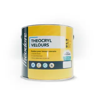Peinture murs veloutée à teinter Theocryl