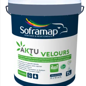 Peinture murs veloutée biosourcée Aktu Velours