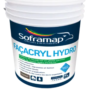 Peinture de façade microporeuse Facacryl Hydro