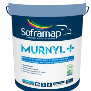 Peinture mate murs et ravalement Murnyl Plus