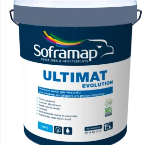 Peinture murs et plafonds mate Ultimat