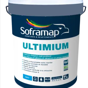 Peinture murs et plafonds mate profond Ultimium
