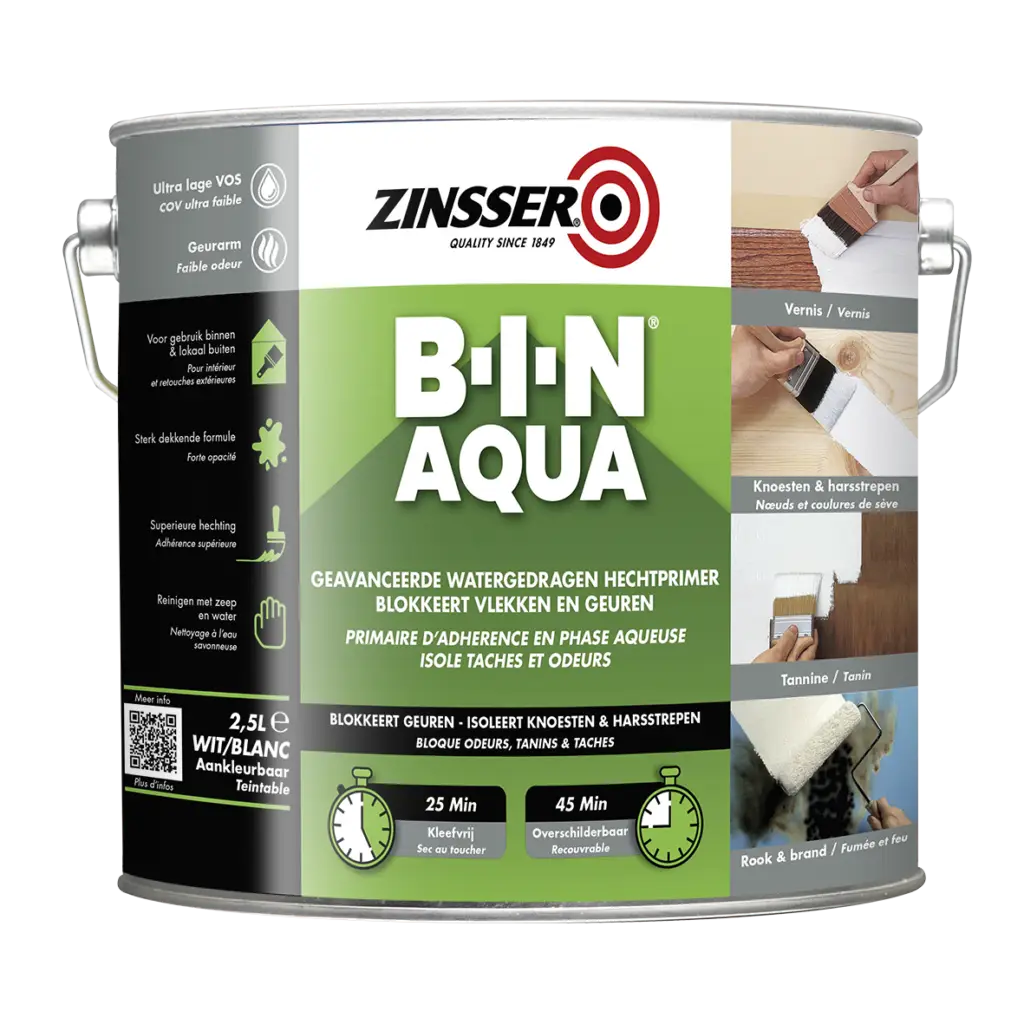 Primaire d’accroche isolant en phase aqueuse B-I-N Aqua