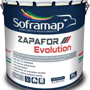 Peinture de sol anti-poussière Zapafor Evolution