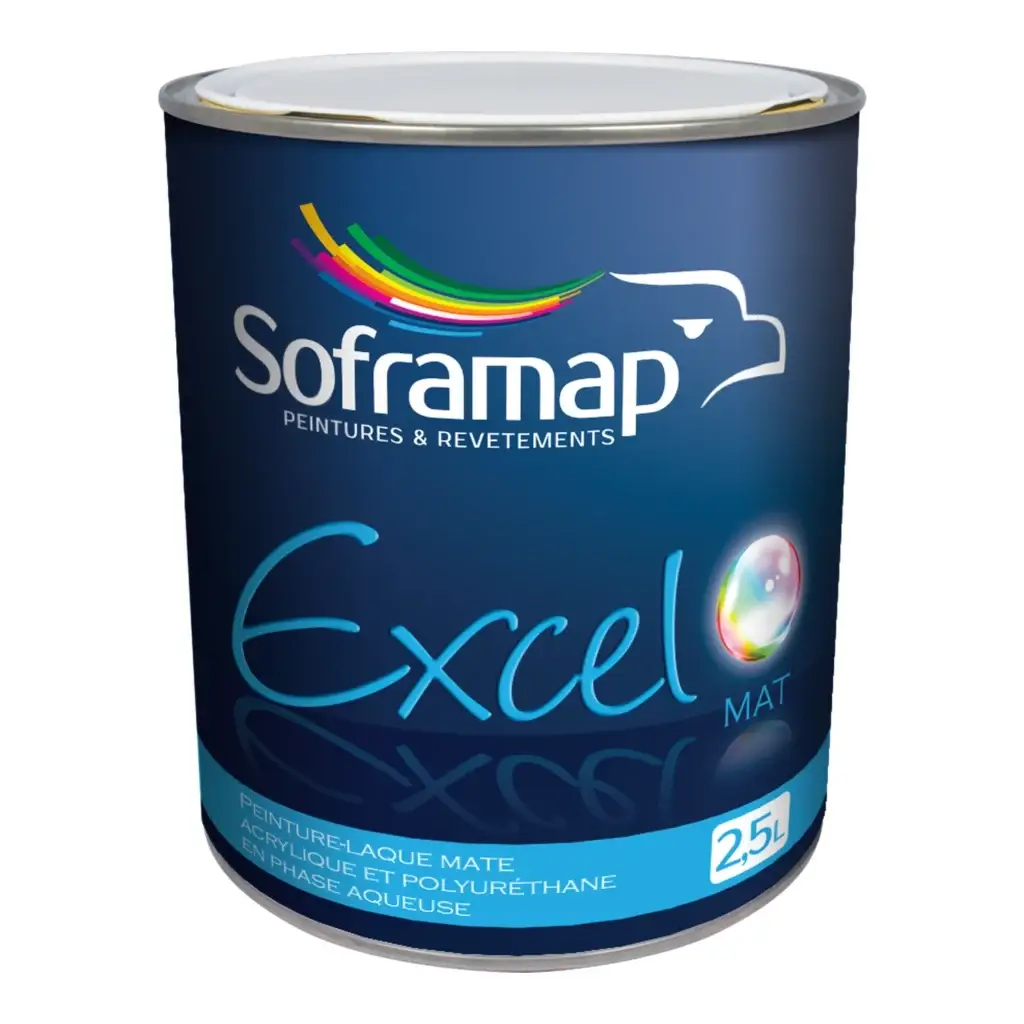 Peinture murs et plafonds mate Excel