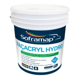 Peinture de façade microporeuse Facacryl Hydro
