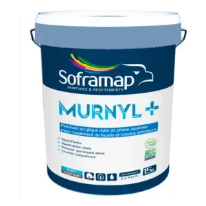 Peinture mate murs et ravalement Murnyl Plus