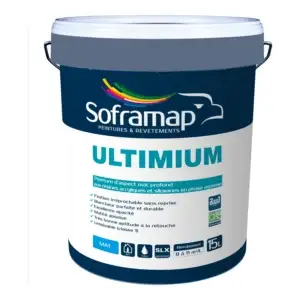 Peinture murs et plafonds mate profond Ultimium