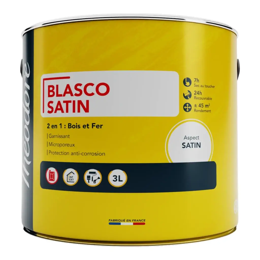 Peinture bois et métal satinée Blasco