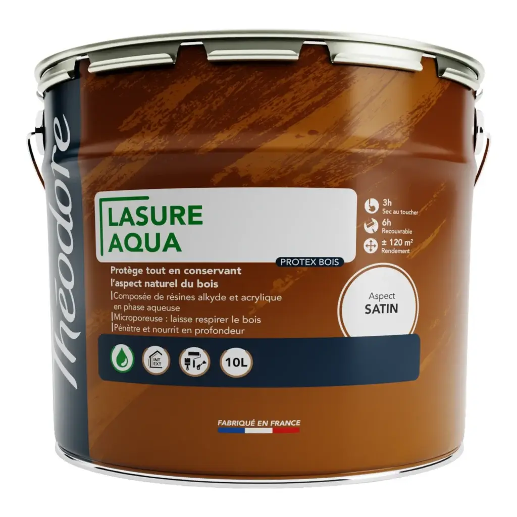 Lasure acrylique bois extérieur Protex Bois Aqua