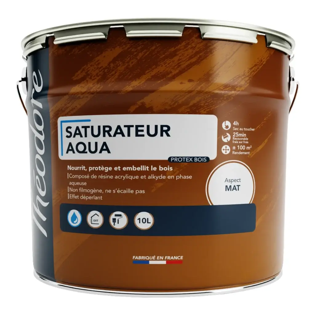Saturateur terrasse et bois extérieur Protex Bois