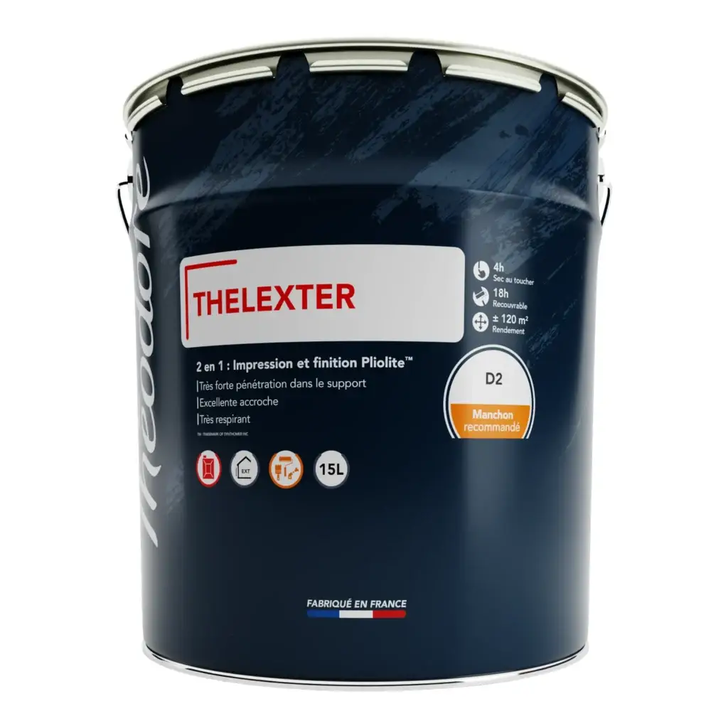 Peinture de façade glycéro Pliolite Thelexter