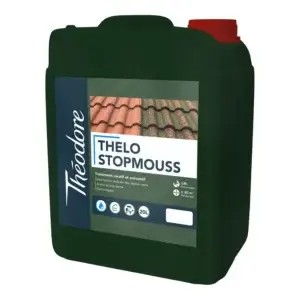 Traitement anti-mousse façades et toitures Thélo Stopmouss